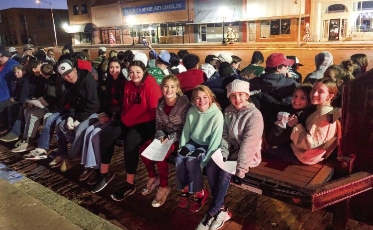 Collingsworth youth serenade residents with Christmas carols