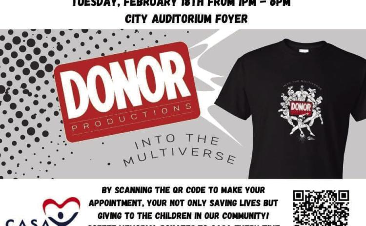 Childress Community Blood Drive to benefit CASA