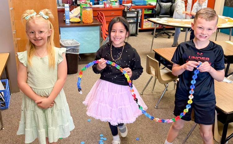 Childress Elementary School students celebrate 120 days of learning
