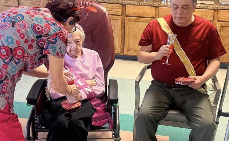 Wellington Care Center embraces Valentine’s Day gatherings