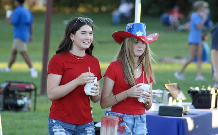 Thousands attend the 2025 Fourth of July Party in the Park, organized by Sawyer and Shelby Bocanegra, Friday, July 4 at Fair Park in Childress. The Red River Sun/Elizabeth Tanner