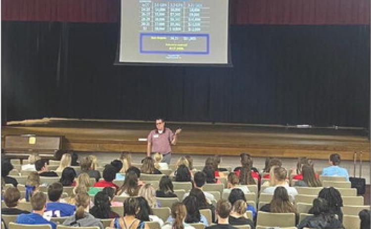 Area students build ACT test taking skills