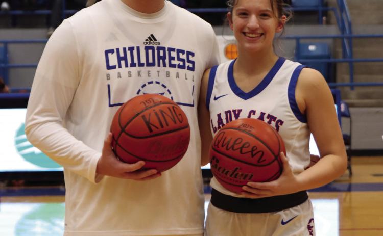 Childress crowns Basketball King and Queen