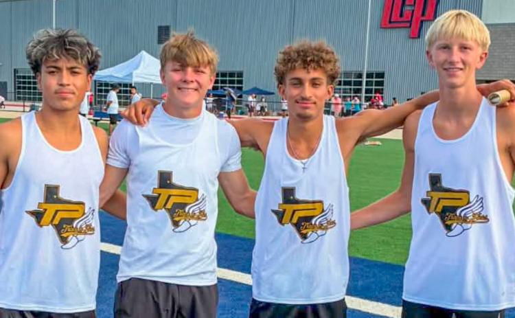 Texas Panhandle Track and Field Club athletes punch their tickets for the upcoming Texas Amateur Athletic Foundation State Games of Texas, which will be held Thursday, July 30-Sunday, Aug. 2 in Bryan-College Station. COURTESY PHOTOS