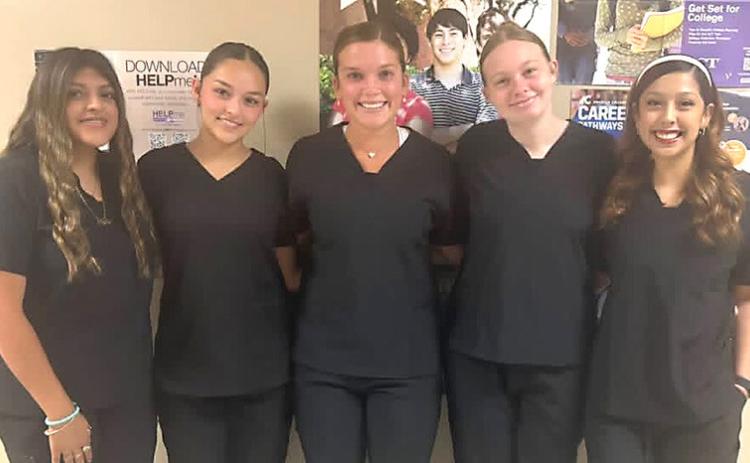These future healthcare heroes are suited up in their scrubs and ready to learn. They’re gaining hands-on skills, building confidence, and taking the first steps toward making a difference in the lives of others. We can’t wait to see where their hard work and dedication take them. Keep learning, future CNAs. Your future is looking bright. WELLINGTON HIGH SCHOOL