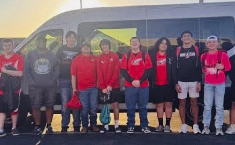 On Friday, March 22 in Amarillo, Wellington High School’s Esports Overwatch team earns second place at the Region 16 Esports Invitational, garnering a trip to the state contest in early May. Additionally, Jontae Roland, garners third place in the Super Smash Bros Ultimate individual game, advancing to the state event. From left: Trinidad Cantu, Benji Garcia, Jaci Porter, Jacob Klasssen and Roland. Wellington High School