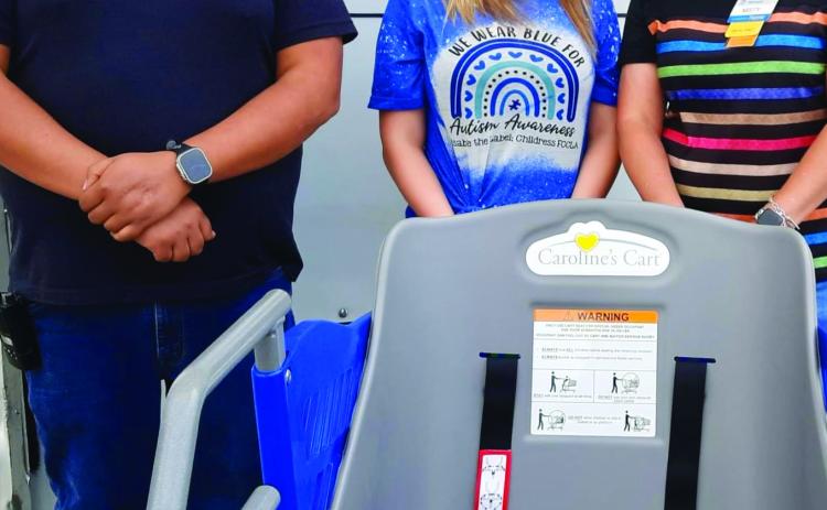 ‘Caroline’s Carts,’ specialneeds shopping carts, roll out in local Walmart
