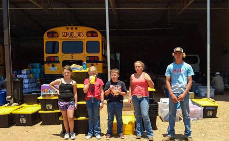 Hall County 4-Hers provide assistance in Matador