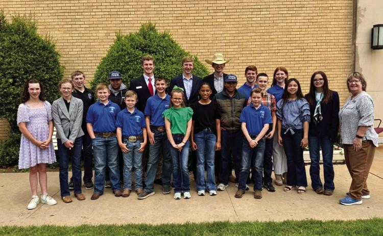 Childress County 4-H members compete at the Rolling Plains District 3 2024-2025 Round-Up Wednesday, April 30 in Vernon. Childress County 4-H Clubs