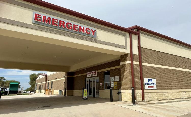The new entrance to Childress Regional Medical Center’s (CRMC) emergency room is open to the public, CRMC Chief Executive Officer (CEO) Holly Holcomb announced Friday, Aug. 15. Childress Regional Medical Center