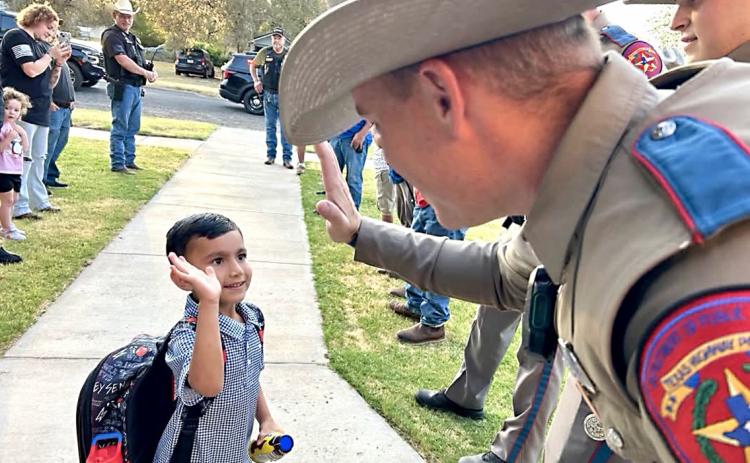 Texas DPS escorts Romero’s son