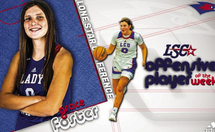 Childress’ Foster claims third LSC weekly honor of season