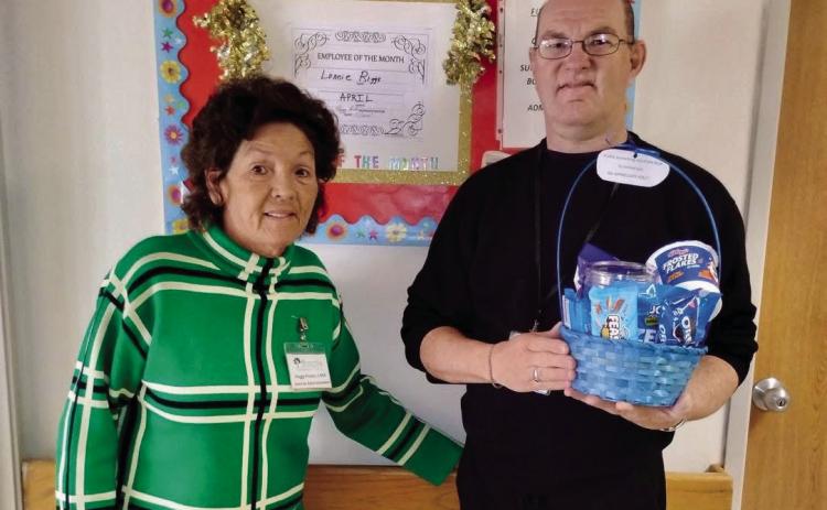 Memphis Convalescent Center names Employee of the Month