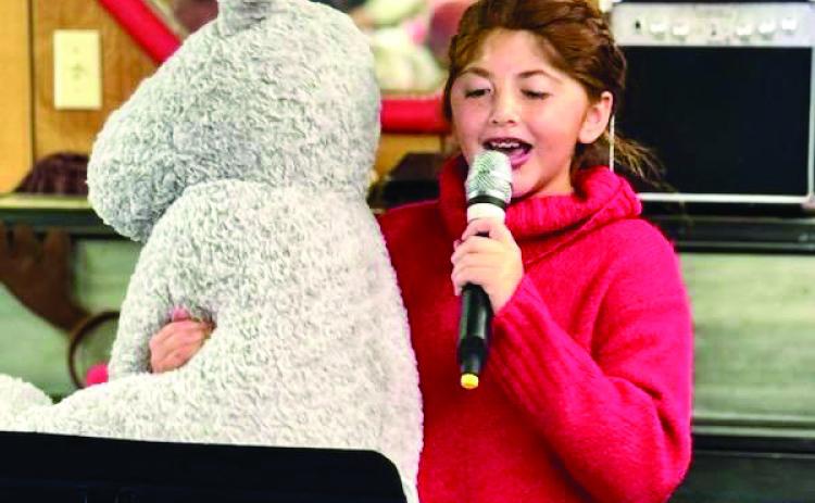 Monson Music Studio’s Sanders entertains at senior center