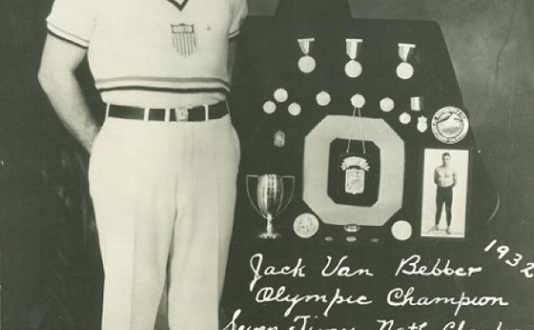 Jack VanBebber, 1932 Olympic Champion, seven-time National Champion Jim Leggitt Collection