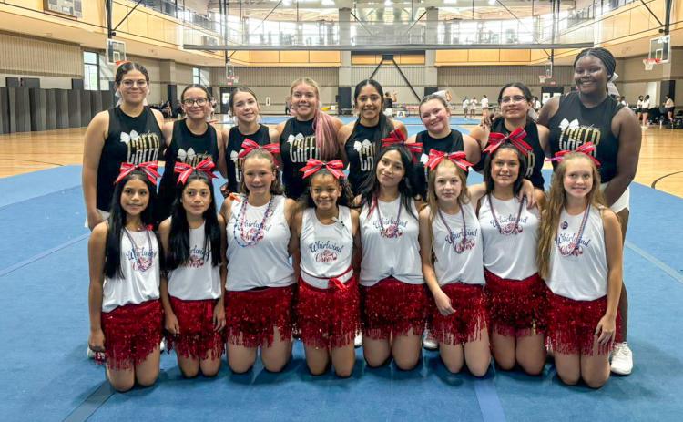 Memphis cheerleaders take on NCA cheer camp