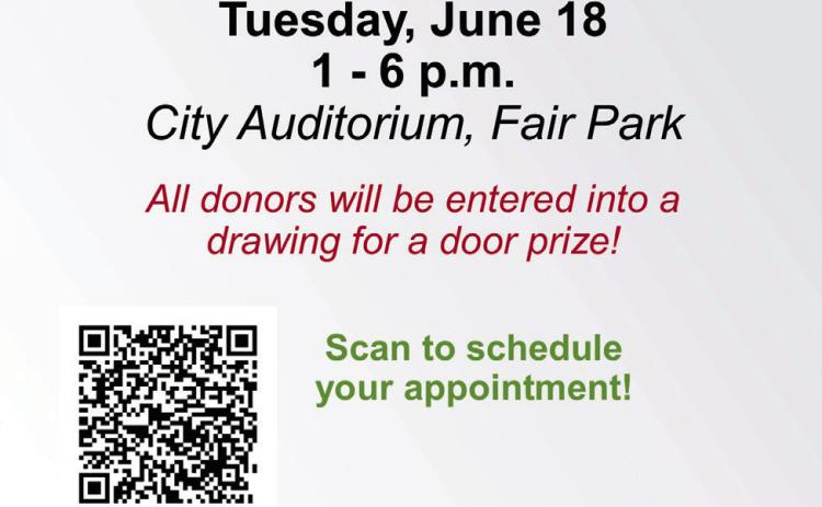 Be part of a winning team at Childress Community Blood Drive