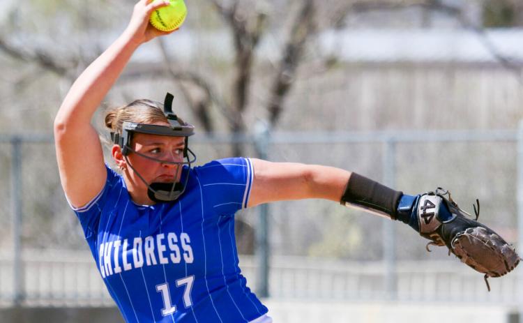 Childress’ Ansley Parr was recently selected to Texas High School Softball’s Top 10 Strikeout Leaders. In Class 3A, Parr ranked No. 6, racking up 307 strikeouts in 2026. Parr was preceded by Iowa Park’s Callista Berrett, 370 strikeouts; Clyde’s Brynli Reynolds, 333 strikeouts; Grandview’s Madi Doty, 331 strikeouts; Boyd’s Abby Atkinson, 315 strikeouts; and Warren’s Kenley Fife, 308 strikeouts. TYLER ANDERSON/PRESS PASS SPORTS