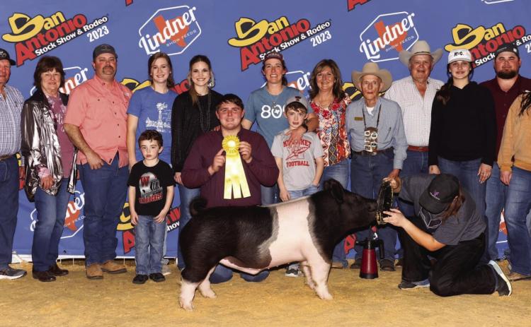 Wellington’s Stark takes fifth place at San Antonio