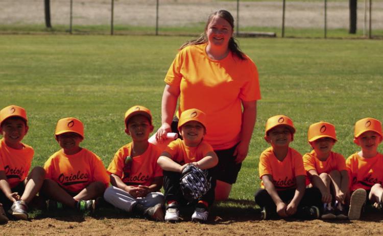 Coached by Paige Owen, T-ball Orioles players include Hayes Ashmore, Drake Barlow, Dallas Castor, Yahir Estrada, Jeremiah Gonzales, Alias Jones, Westley Owen, Catalina Smith, Amari Tillman. The Red River Sun/Shauna Salinas