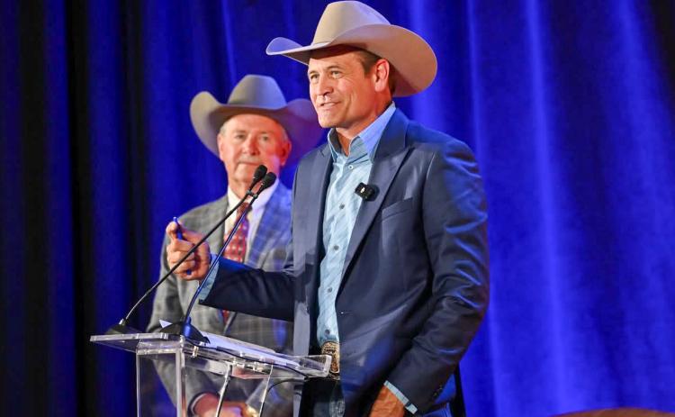 Childress’ Stran Smith, a world champion tie-down roper, is inducted into the ProRodeo Hall of Fame Class of 2025 Saturday, July 12 at the ProRodeo Hall of Fame in Colorado Springs, Colo. Stran Smith