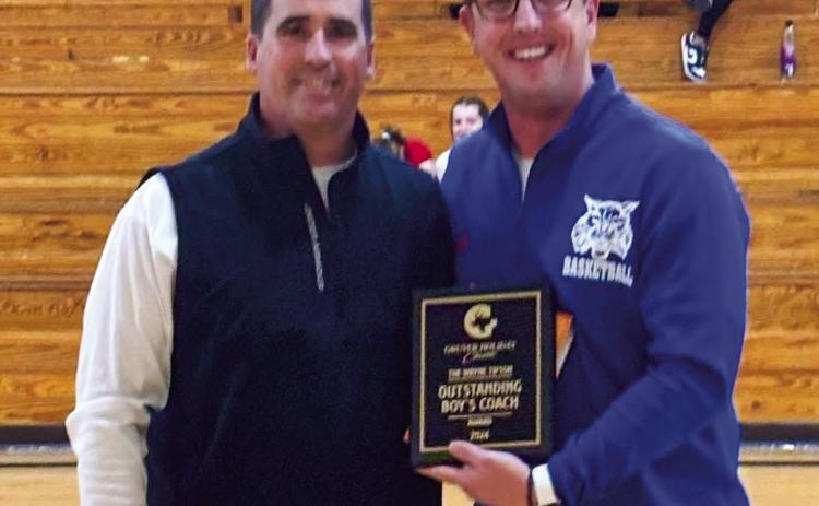 Childress’ Coach Schniederjan awarded  Gruver Holiday Classic’s Outstanding Coach