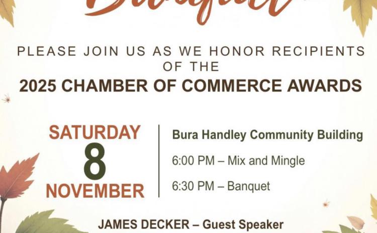 Collingsworth Chamber to Headline Goes Here conduct Awards Banquet