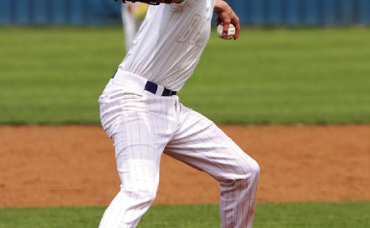 Childress’ Aiden Allen pitches against the Slaton Tigers Saturday, March 23 in Childress. Photo by Childress High School Yearbook Staff
