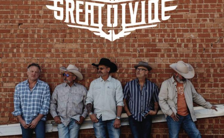 The historic Wellington Ritz Theatre will welcome The Great Divide, an American Red Dirt band, live in concert at 8 p.m. Friday, April 4. Tickets, available for $50 each, can be purchased by visiting wellingtonritztheatre.com, at the box office, 902 East Ave., or by leaving a message at 806-447-0090. Wellington Ritz Theatre