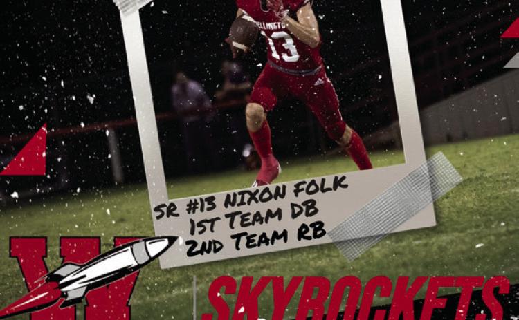 Nixon Folk, Senior, First Team Defensive Back