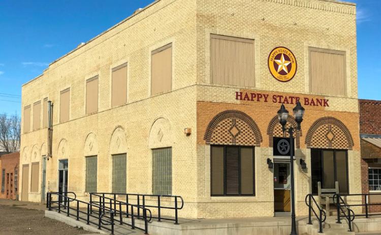 Happy State Bank recently announced the closure of local branches, including the fullservice Turkey branch, as of Friday, March 15. Photo Courtesy of Happy State Bank