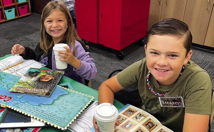 Childress Elementary takes sip at ‘Starbooks Café’
