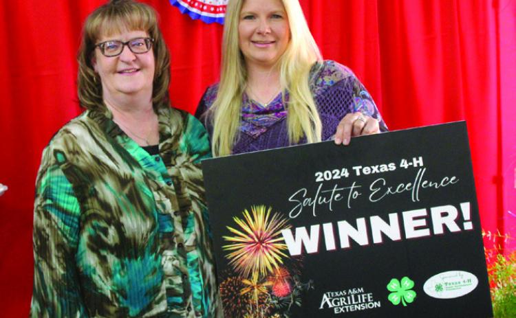 Whitaker announced as 2024 Texas 4-H Salute to Excellence winner