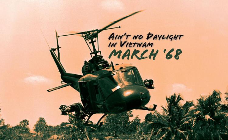 I recently visited the LBJ Presidential Library in Austin to see the newest temporary exhibit, “Ain’t No Daylight in Vietnam: March 1968.” Floyd Killough Collection