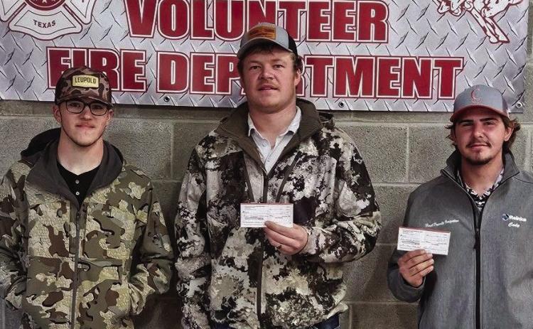 Teams ‘Parvo,’ ‘Duke’ and “YKnot” take top Wellington Volunteer Fire Department varmint hunt payouts