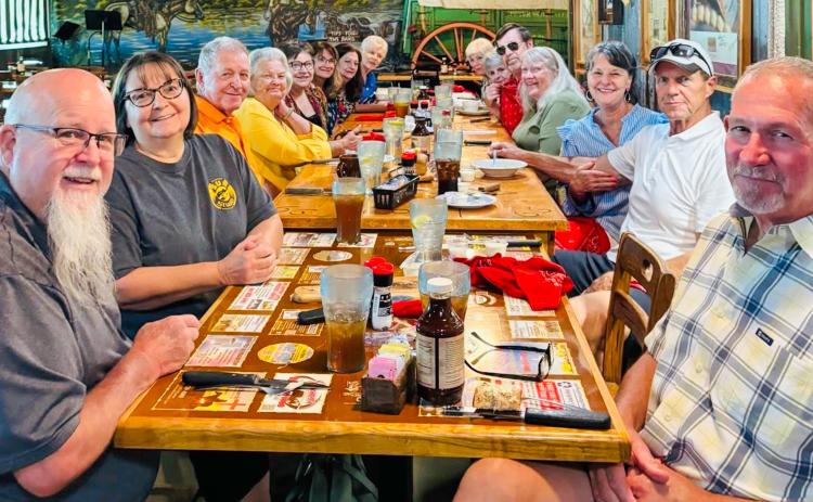 Wellington senior citizens travel to McLean’s Red River Steakhouse