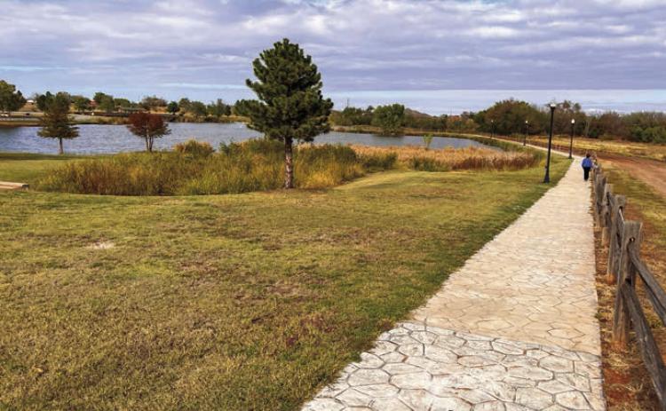 Beginning this week, replacement of sections of the walking paths around Fair Park will commence. “Please be aware these sections will not be walkable/usable during this time,” Childress Chamber of Commerce Executive Director Susan Leary said. “Please go around or avoid the working locations.” The project is expected to take two weeks. Courtesy Photo