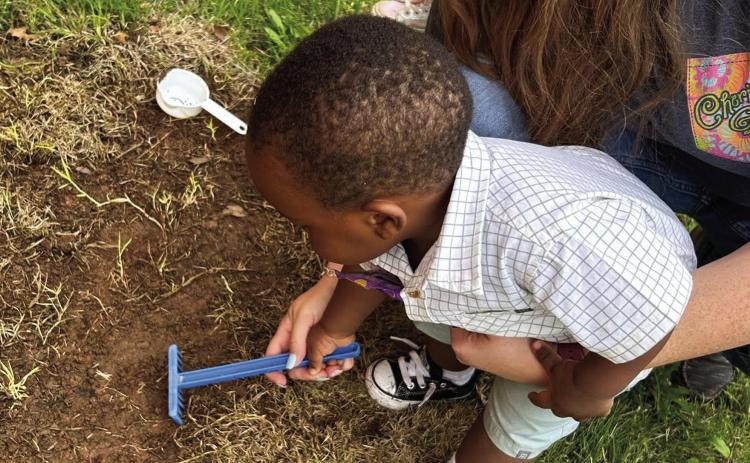 Little Cyclones learn about planting
