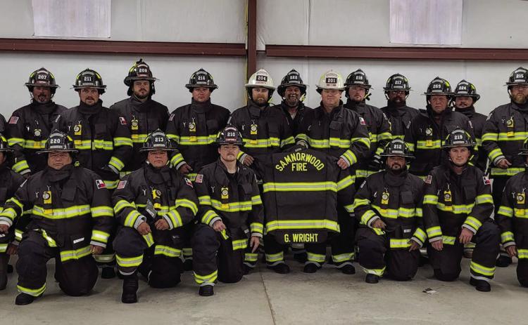 Collingsworth Commissioners Court outfits Samnorwood Volunteer Fire Department