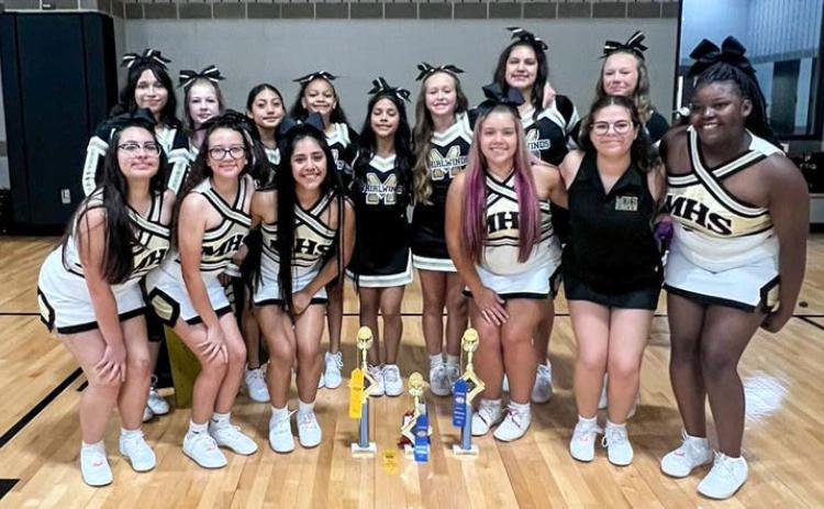 Memphis Middle School and Memphis High School cheerleaders attend a National Cheerleading Association (NCA) cheer camp Tuesday, June 3-Friday, June 6 at Texas Tech University in Lubbock. Memphis ISD