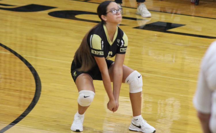 The Lady Cyclones volleyball team got their second home win Saturday.
