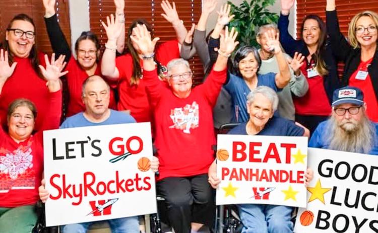 Wellington Care Center supports Skyrockets