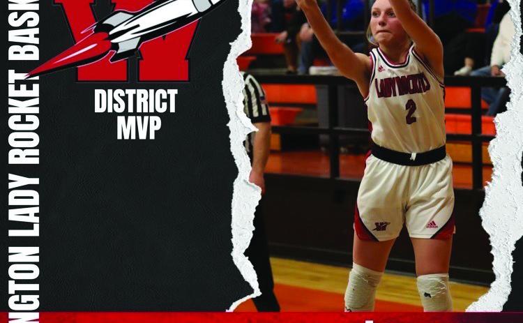 Presley Kane, Junior, District 2A Most Valuable Player Courtesy Graphics