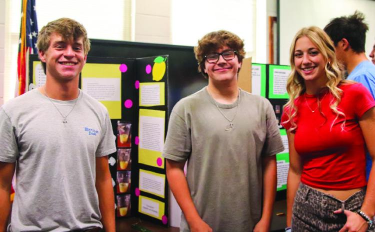 Childress High School hosts Life Nutrition Science Fair