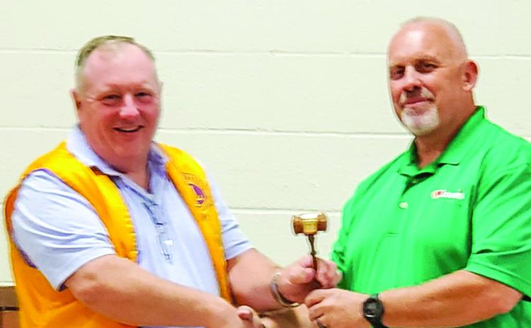 Memphis Lions Club ‘passes the gavel’