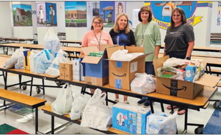 GBA makes donation to Childress Elementary School