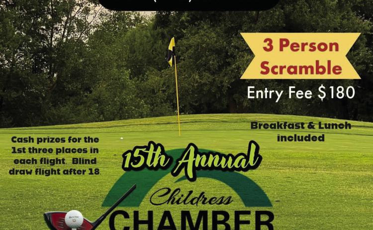Childress Chamber of Commerce to host 15th Annual GolfTournament