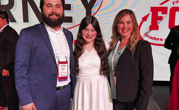 Childress High School’s Kimi Ward makes history as FCCLA National Officer