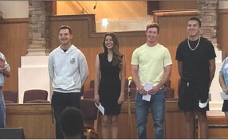 First Baptist congratulates Wellington seniors