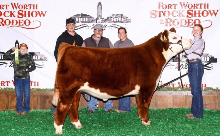 Wellington’s Page takes Fort Worth Stock Show honor